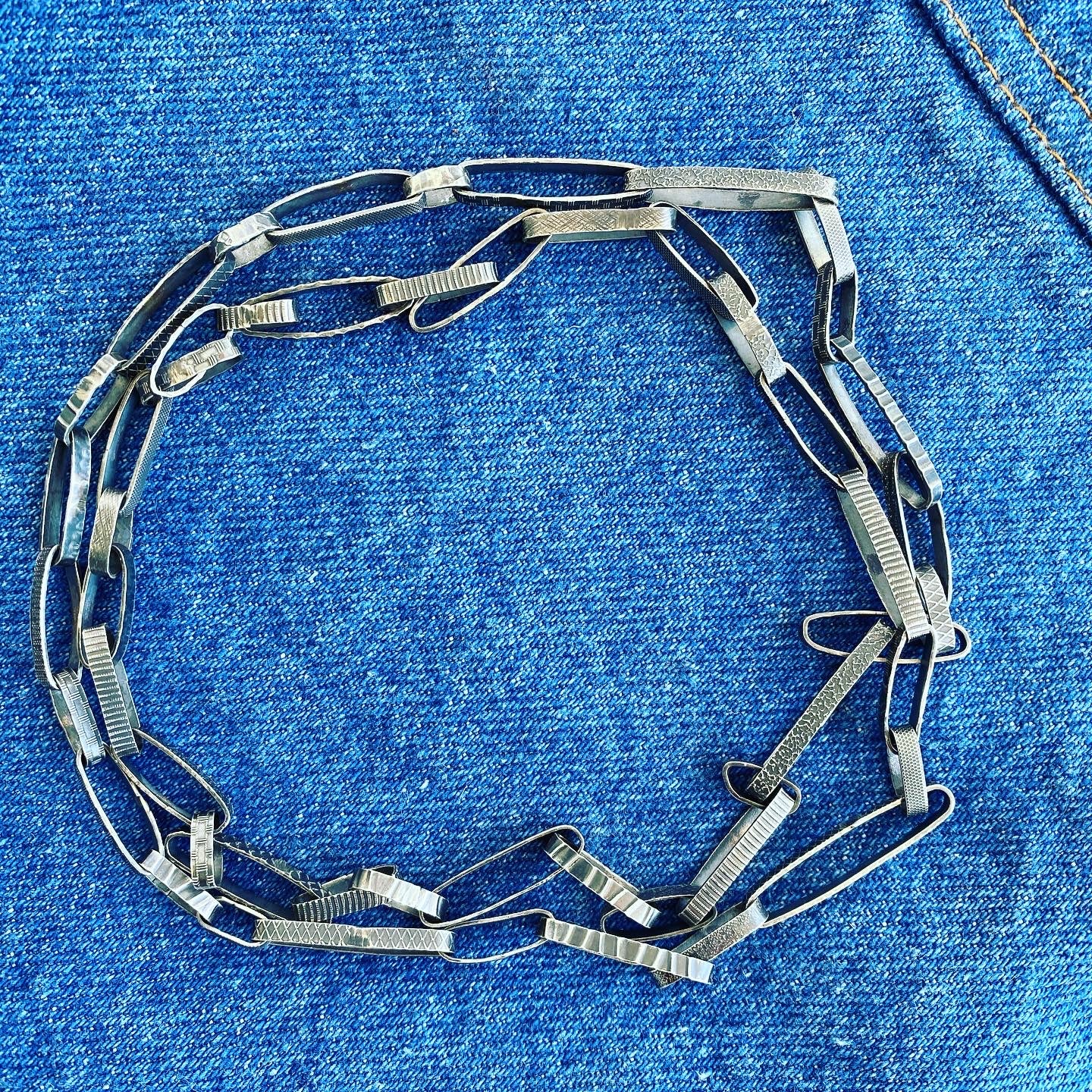 Paper Chain Necklace