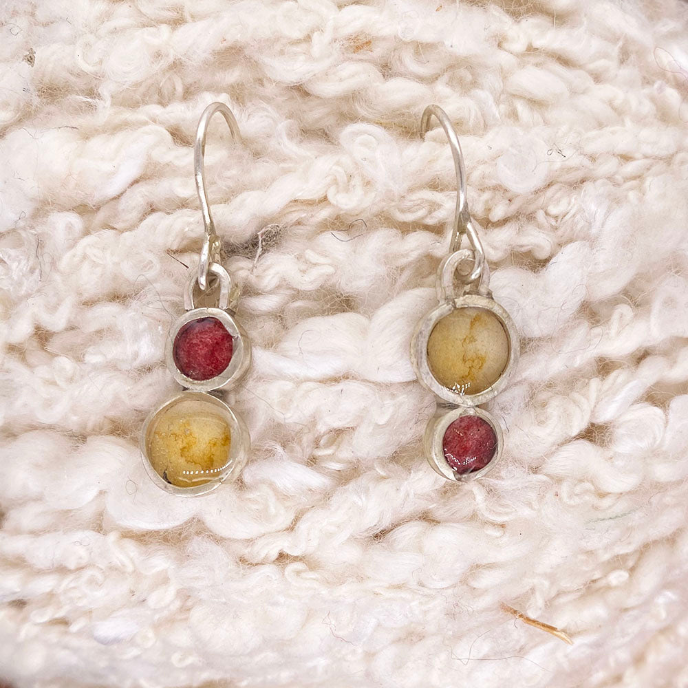 Alizarin and Lemon Dangles