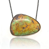 Black Jack Turquoise Necklace