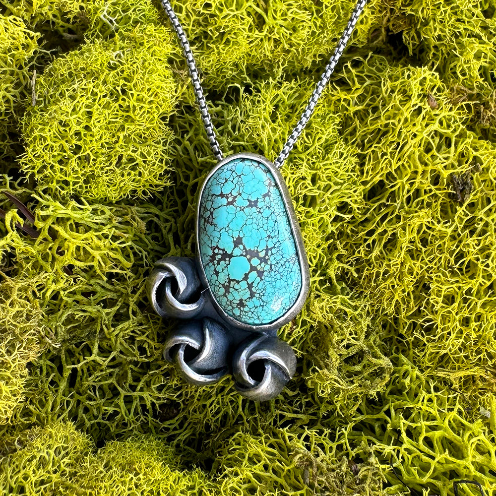Blue Moon Turquoise Necklace