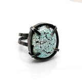 Blue Moon Ring - size 6.5