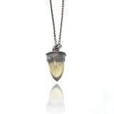 Quartz Bullet Necklace