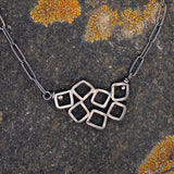Cluster of Squares Necklace