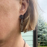 Dendritic Quartz Earrings