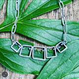 Five Squares Necklace