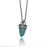 Grandidierite Bullet Necklace