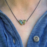 Apatite and Sphene Necklace