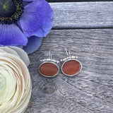 Apricot Hinge Earrings