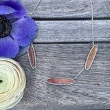 Apricot Ovals Necklace