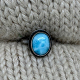 Larimar Ring - Size 8.5