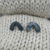 Horseshoe Post Earrings