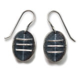 contemporary sterling silver earrings