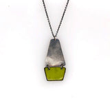Kite Necklace in Bitter Green