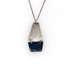 Kite Necklace in Blue Black