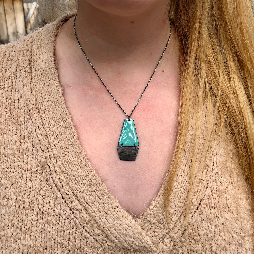 Kite Necklace in Seafoam