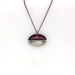 Pac-Man Necklace in Orchid