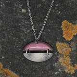 Pac-Man Necklace in Orchid