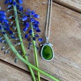 Sap Green Hinge Necklace