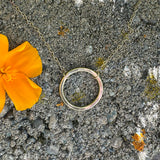 Simple Ring Necklace