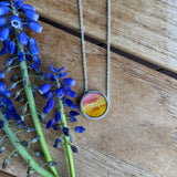 Sunset Swirls Necklace