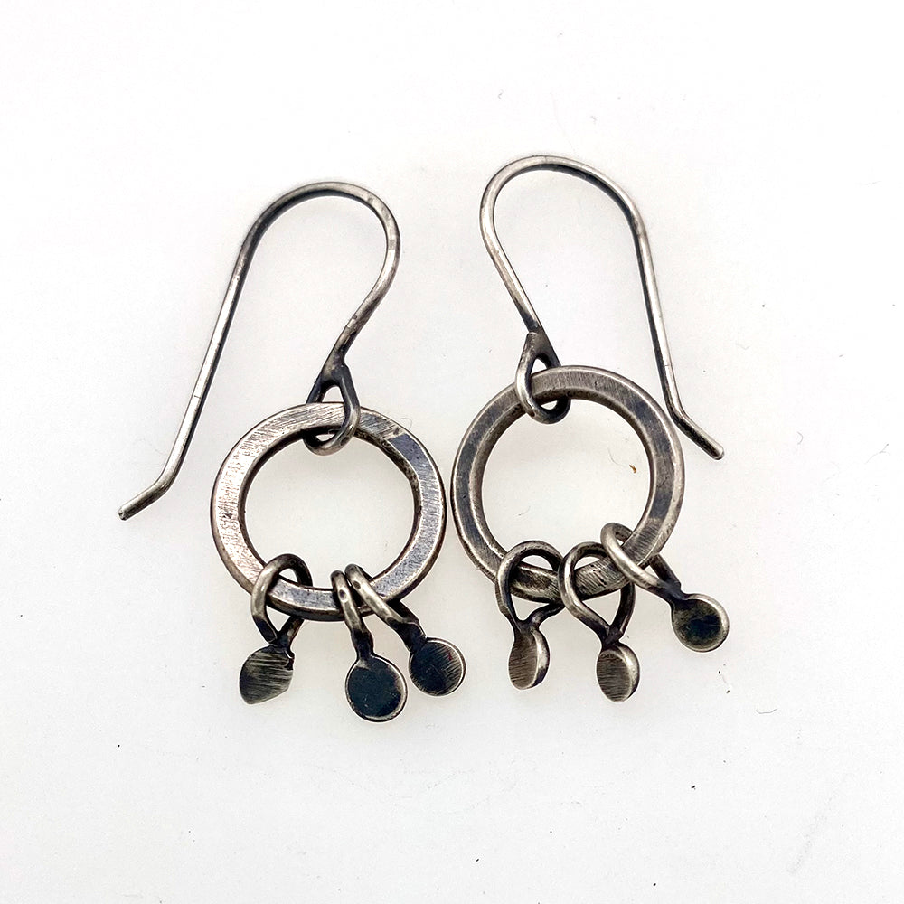 sterling silver dangle earrings