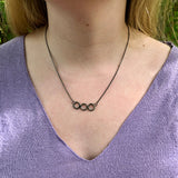 Three in a Row Necklace