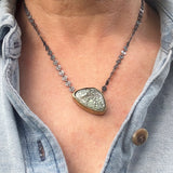 Snowflake Variscite Necklace