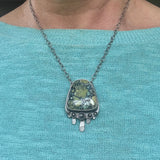 Turquoise Fringe Necklace