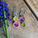 Lemon and Rose Dangles