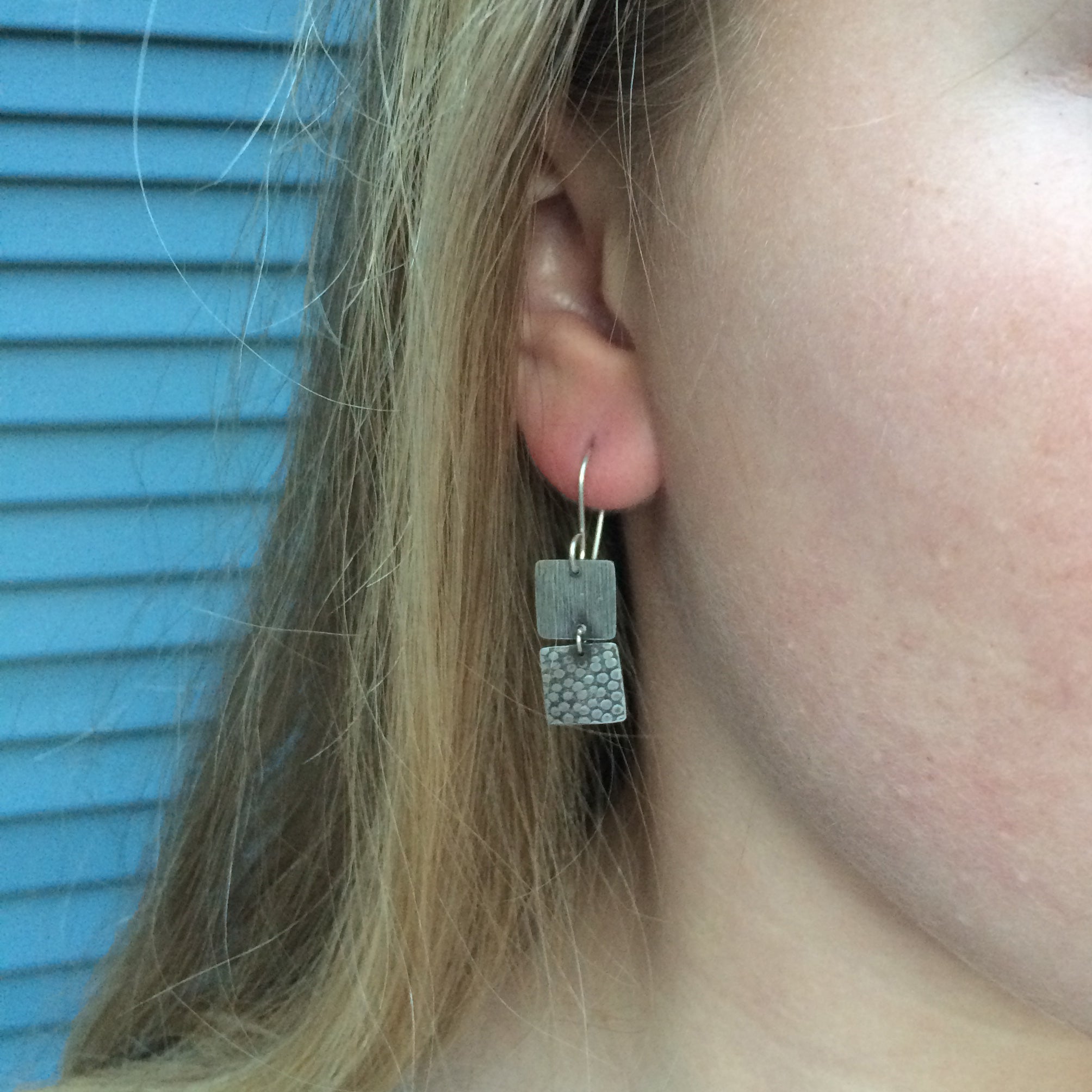 Two Squares Earrings
