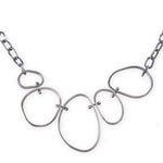 Boulders Necklace with Hand Crafted Chain