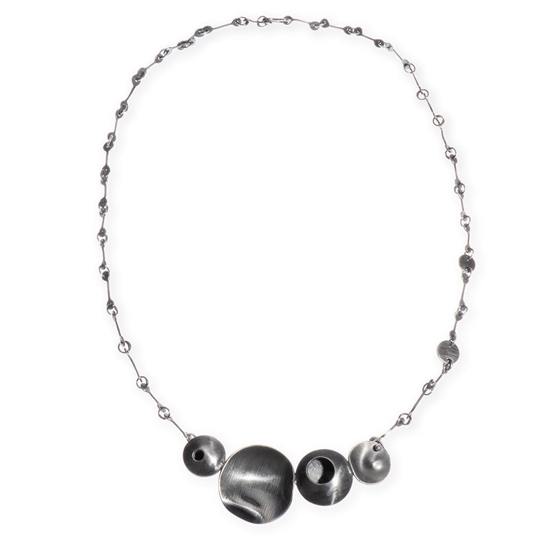 Orbs Necklace with Special Chain