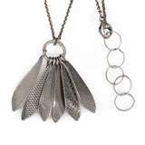 Textured Dream Catcher Necklace