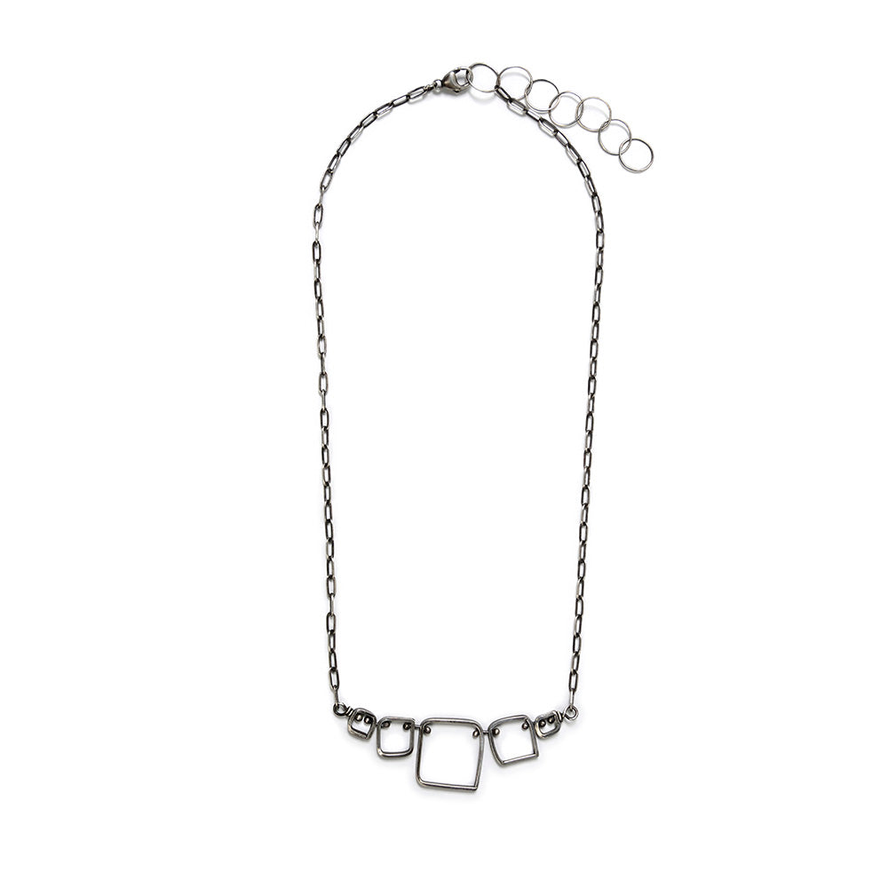 Five Squares Necklace