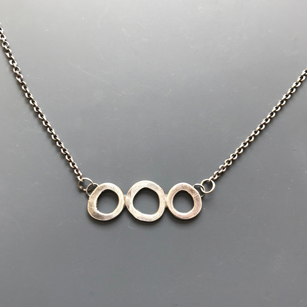 Three in a Row Necklace