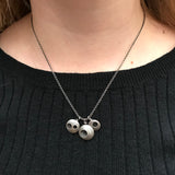 Three Orbs Necklace