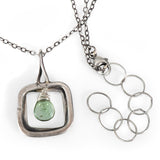 Window with Tourmaline Necklace