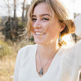 Textured Dream Catcher Earrings