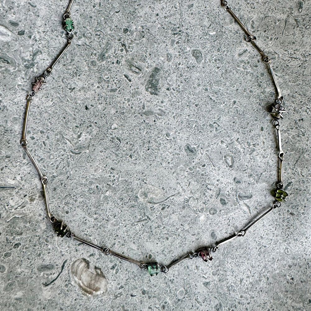 Tourmaline Confetti Necklace