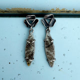 Dendritic Quartz Earrings