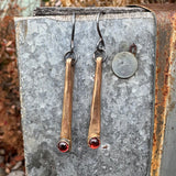 Forged Wedges with Gemstones