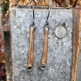 Forged Wedges with Gemstones