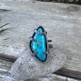 Viking Turquoise Ring - size 9