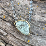 Snowflake Variscite Necklace