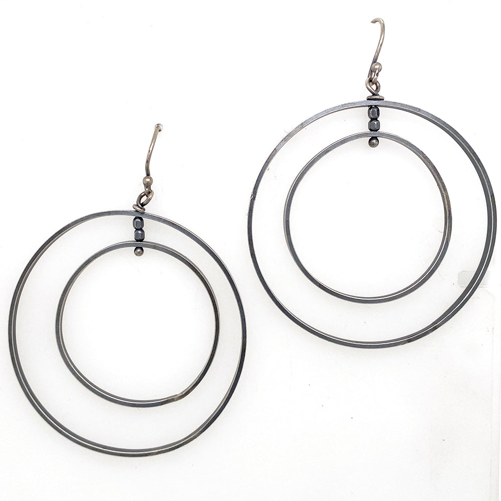 Bold statement earrings