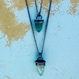 Quartz Bullet Necklace