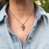 Quartz Bullet Necklace