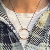 Simple Ring Necklace