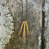 Three Wedges Necklace